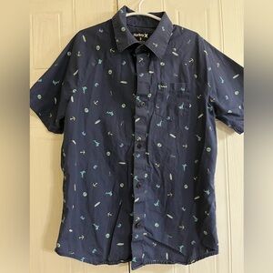 Hurley Youth Small Button Down